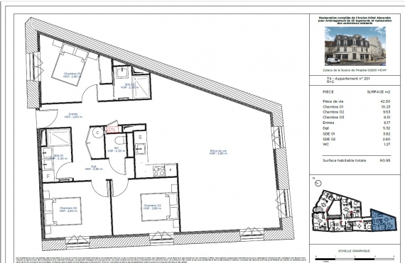 Appartement  de standing T4