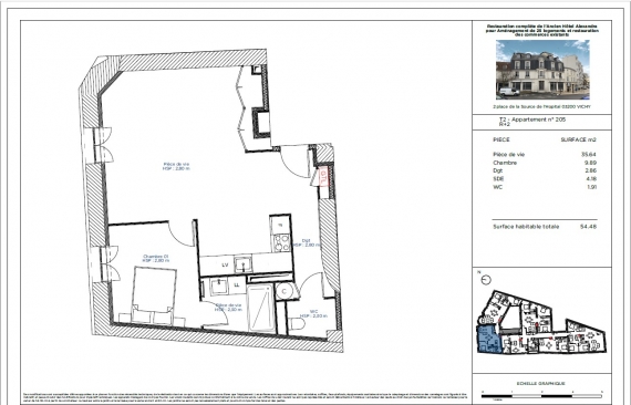 Appartement  de standing T2