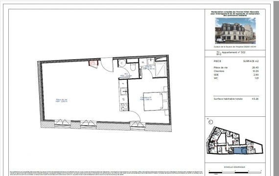 Appartement  de standing T2